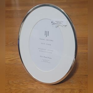 ISAAC JACOBS New York Silver Plated Frame